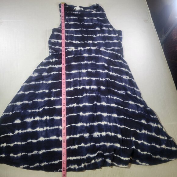 Athleta Santorini Thera Summer Sun Athletic Swing Dress Tie Dye Size M - Picture 2 of 8